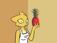 artist:MikeyTheFox blushing character:Katia_Managan pineapple shame