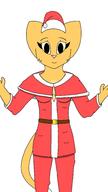 Saturalia character:Katia_Managan christmas costume