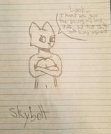 angry artist:Skybolt06 character:Katia_Managan lined_paper_club photo sketch text very_casually_underdressed