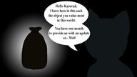 Ransom artist:Cyrus_Blacksword character:Katia_Managan magic silhouette telekinesis text