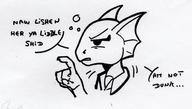 Booze_O'Clock artist:KuroNeko character:Quill-Weave drunk monochrome text
