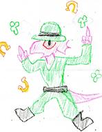 artist:Kazerad character:Quill-Weave crayon sketch