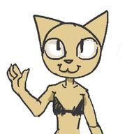 :3 artist:gatograph character:Katia_Managan painted_underwear portrait very_casually_underdressed