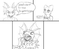 angry artist:Zargothrax character:Katia_Managan character:Quill-Weave comic featured_masterpiece meme monochrome pig text