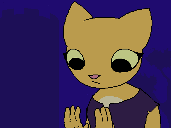 Angry Cat Typing GIF